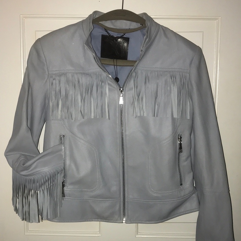 Brand New! 100% Genuine leather Dawn Levy Jacket!